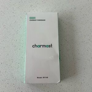 Charmast Portable Charger with Built-in Cables 10000mah Power Bank NEW